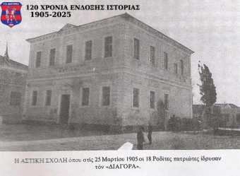 “Ο Διαγόρας Ρόδου γιορτάζει  120 χρόνια λαμπρής ιστορίας”