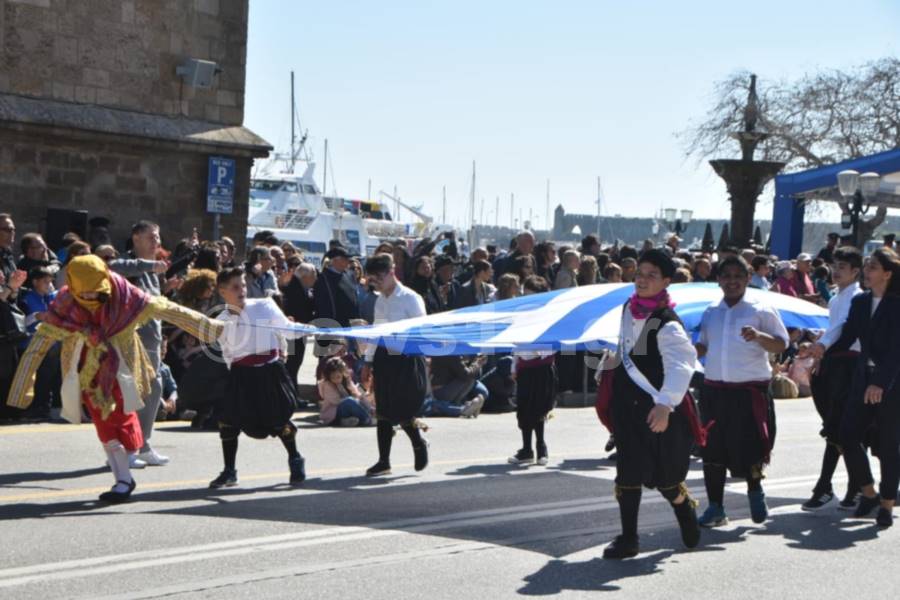 Η Δωδεκάνησος γιόρτασε την 77η επέτειο της Ενσωμάτωσης της Δωδεκανήσου