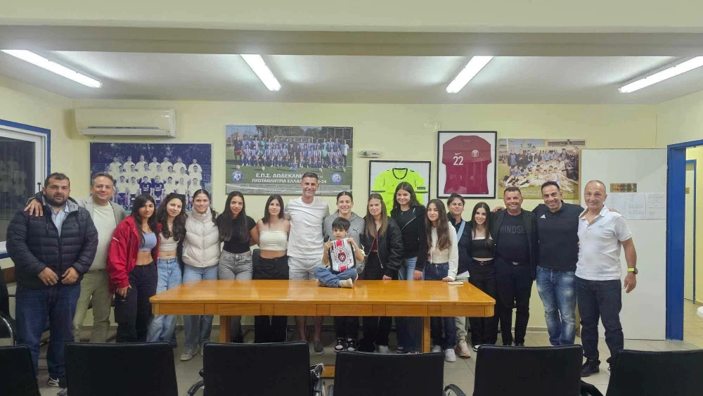 Το ευχαριστώ της L.F.C. Ιαλυσός σε Σιδηρόπουλο και ΕΠΣΔ
