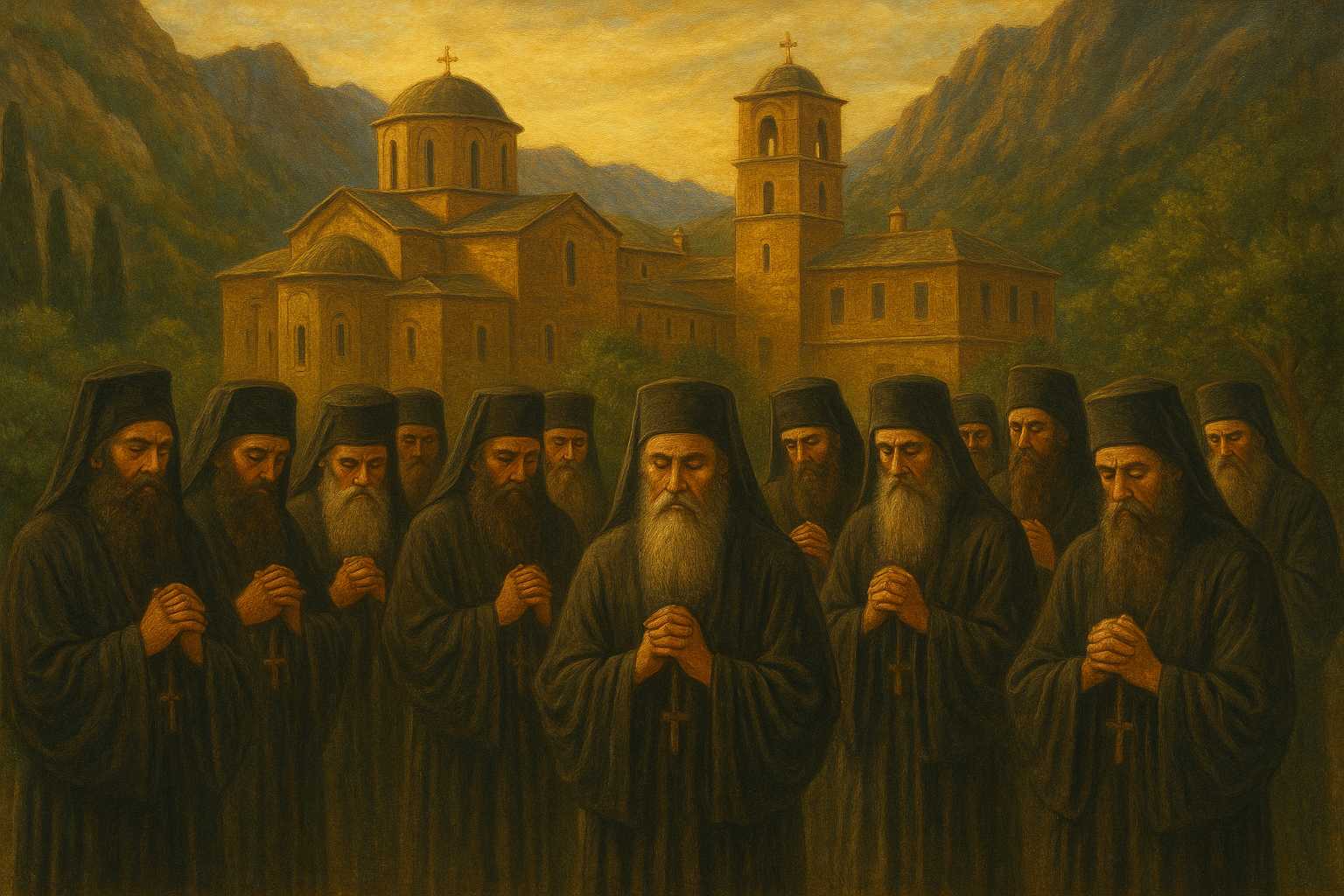 Η Σύναξη των Αγιορειτών Πατέρων – Τιμάται η σιωπηλή φλόγα του Άθω