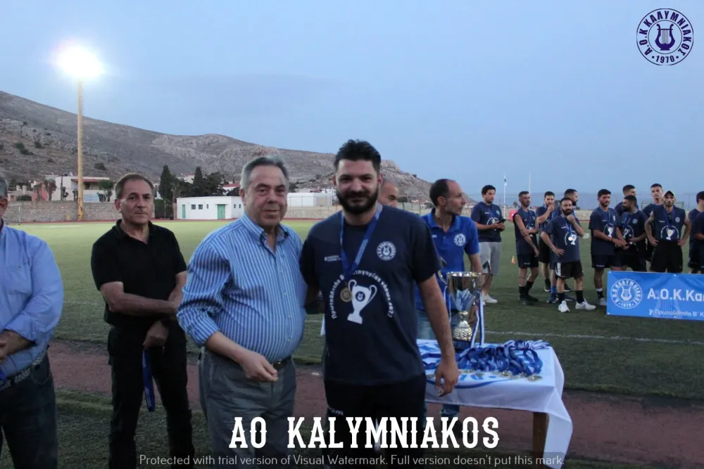Προπονητής του Καλυμνιακού ο Αντώνης Καμπουράκης
