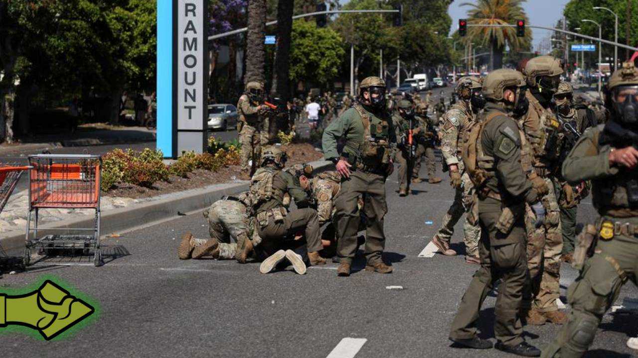 O Τραμπ έβγαλε την εθνοφρουρά στους δρόμους τους Λος Άντζελες!