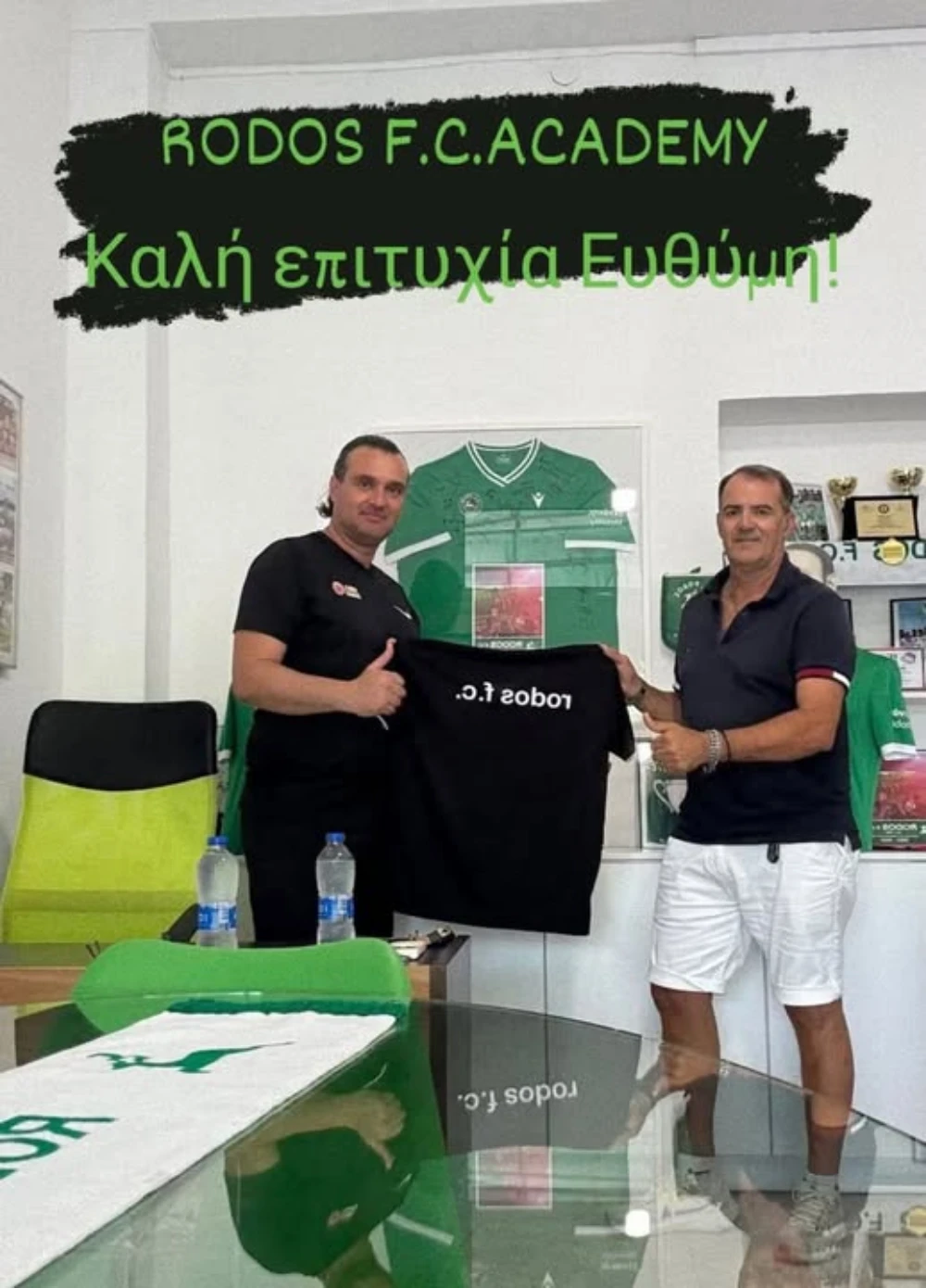 Προπονητής στην ακαδημία της Ρόδου ο Ευθύμιος Ράδος