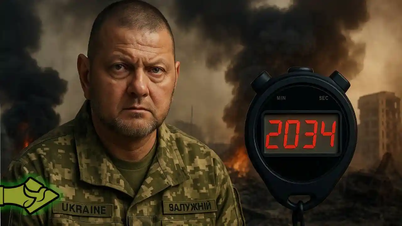 Ζαλούζνι: «Πόλεμος ως το 2034!» – Ομολογία κατάρρευσης της Ουκρανικής στρατηγικής!