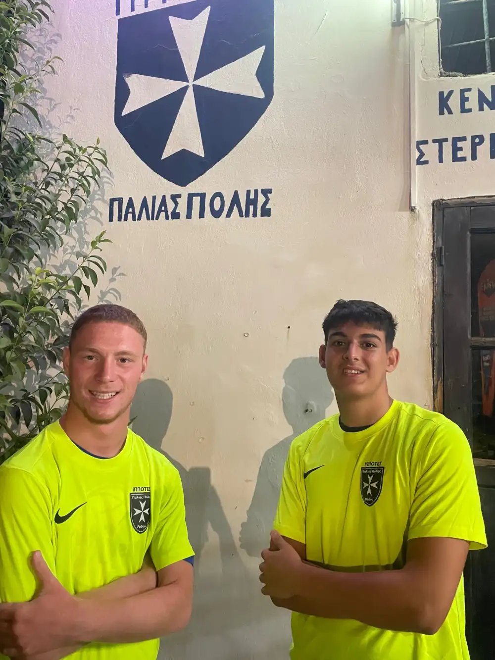 Ανανέωσαν οι Ιππότες Ρόδου με τους νεαρούς Δημήτρη Καρακασιάν και Άγγελο Ζντράβα