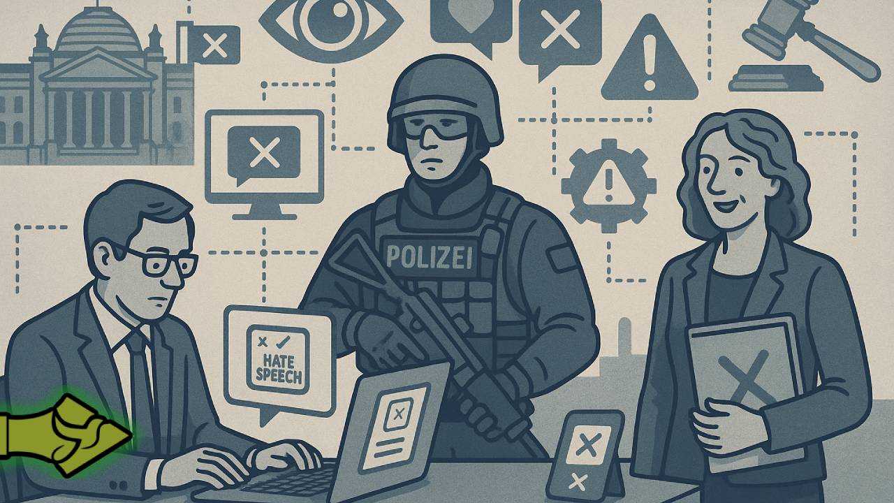 ΓΕΡΜΑΝΙΑ 2025: Το μεγάλο δίκτυο λογοκρισίας και ψηφιακού ελέγχου