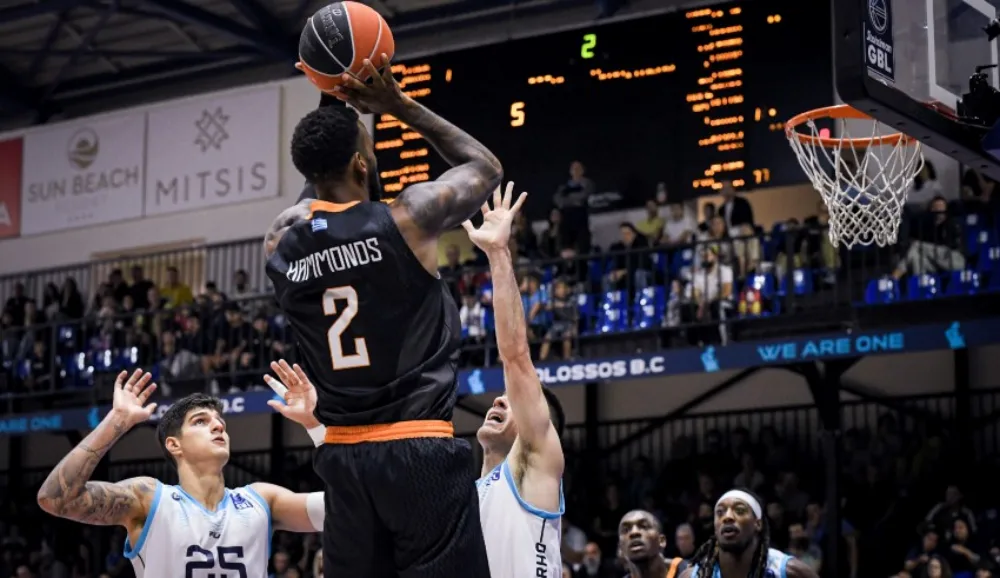 Ηττήθηκε ο Κολοσσός Ρόσου με 89-81 από τον Προμηθέα Πατρών στο κλειστό της Καλλιθέας