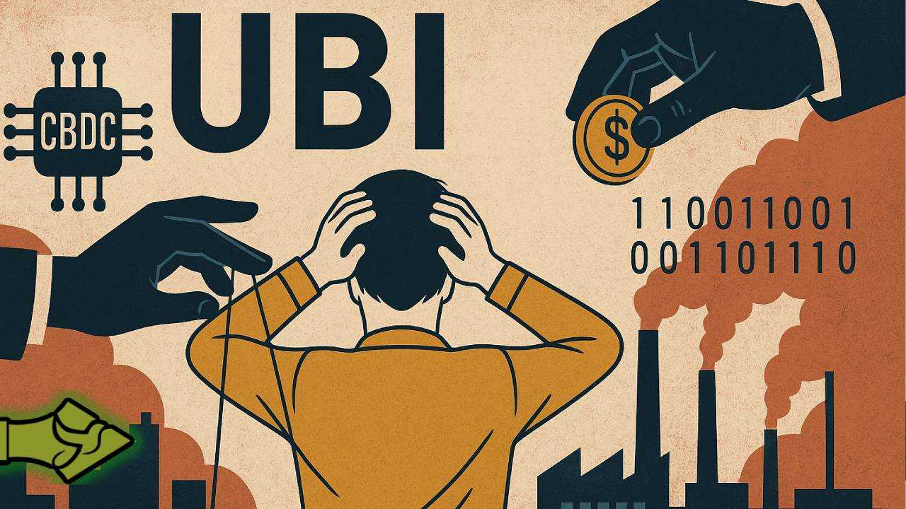 UBI: ΤΟ ΜΕΓΑΛΟ ΣΧΕΔΙΟ ΕΛΕΓΧΟΥ! ΠΩΣ ΘΑ ΜΕΤΑΤΡΕΨΟΥΝ ΤΗΝ ΚΟΙΝΩΝΙΑ ΣΕ ΣΥΓΧΡΟΝΗ δουλεία!