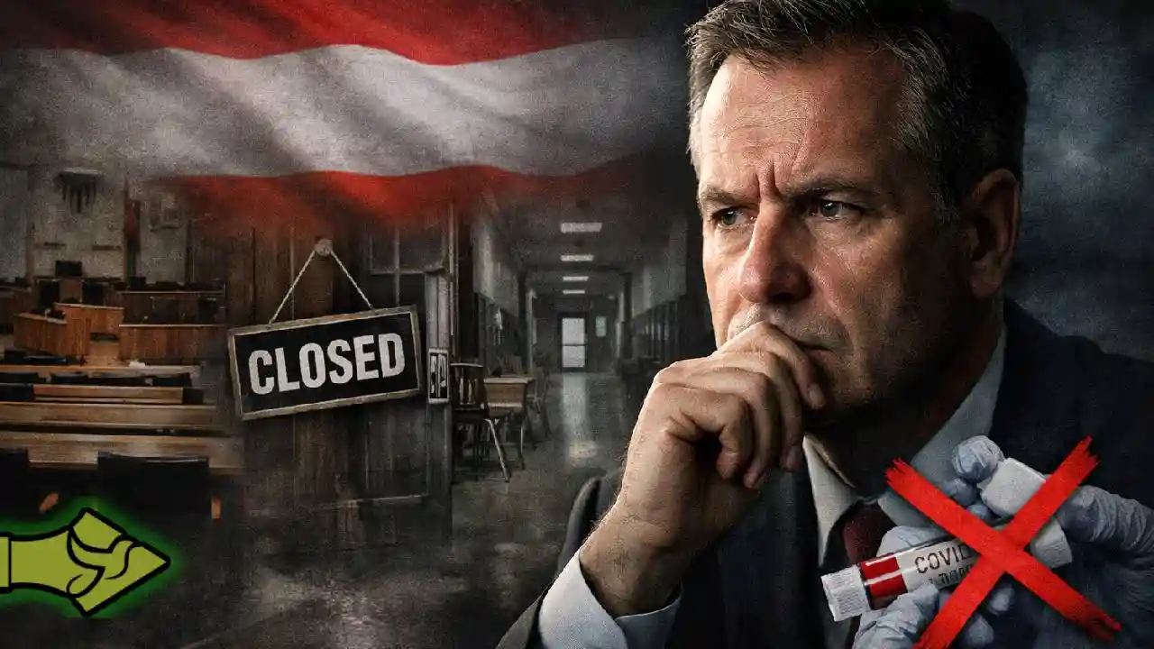 Αυστρία: Καταδίκη της πολιτικής κορωνοϊού – Σπατάλη δις., κλειστά σχολεία και απώλεια εμπιστοσύνης