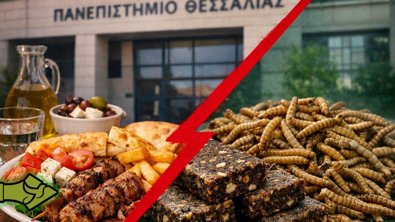 Πανεπιστήμιο Θεσσαλίας: Έρευνες για τρόφιμα με έντομα – Ποιος αποφασίζει τη διατροφή μας;
