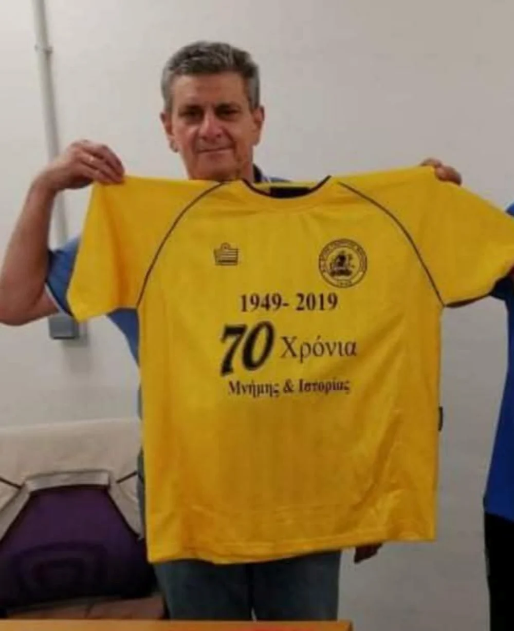 Άγιος Γεωργιος Μαλώνας: Θα τιμηθεί στο παιχνίδι με τον Δαμάγητο ο Τσαμπίκος Στρατής