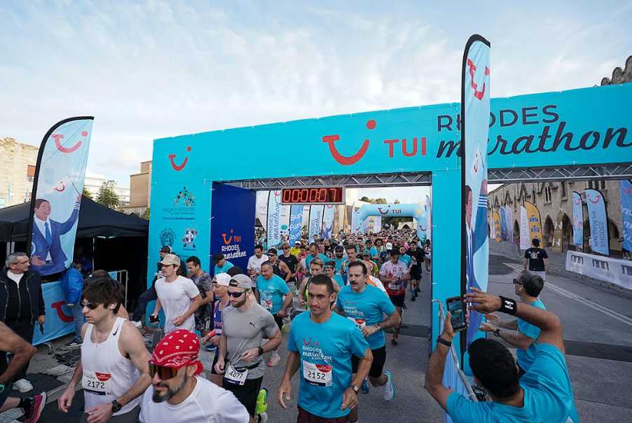 Παράταση στις Early Bird εγγραφές γιατον TUI Διεθνή Μαραθώνιο Ρόδου 2026