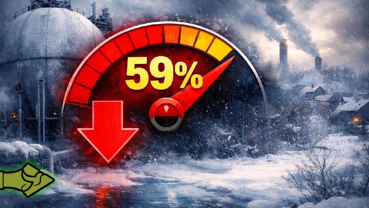 Καμπανάκι Gazprom: «Ασυνήθιστη γρήγορη εκκένωση των αποθηκών φυσικού αερίου της Ε.Ε.»