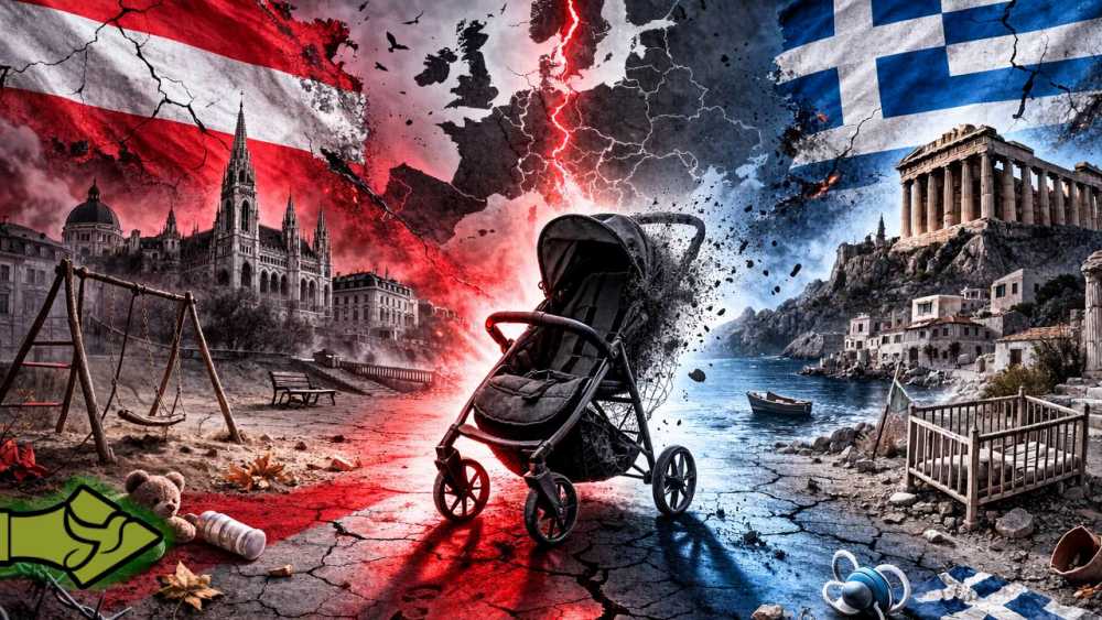 Η ΑΥΣΤΡΙΑ ΕΞΑΦΑΝΙΖΕΤΑΙ; Δημογραφική ΚΑΤΑΡΡΕΥΣΗ στα πρότυπα της Ελλάδας – Περισσότεροι ΘΑΝΑΤΟΙ από γεννήσεις