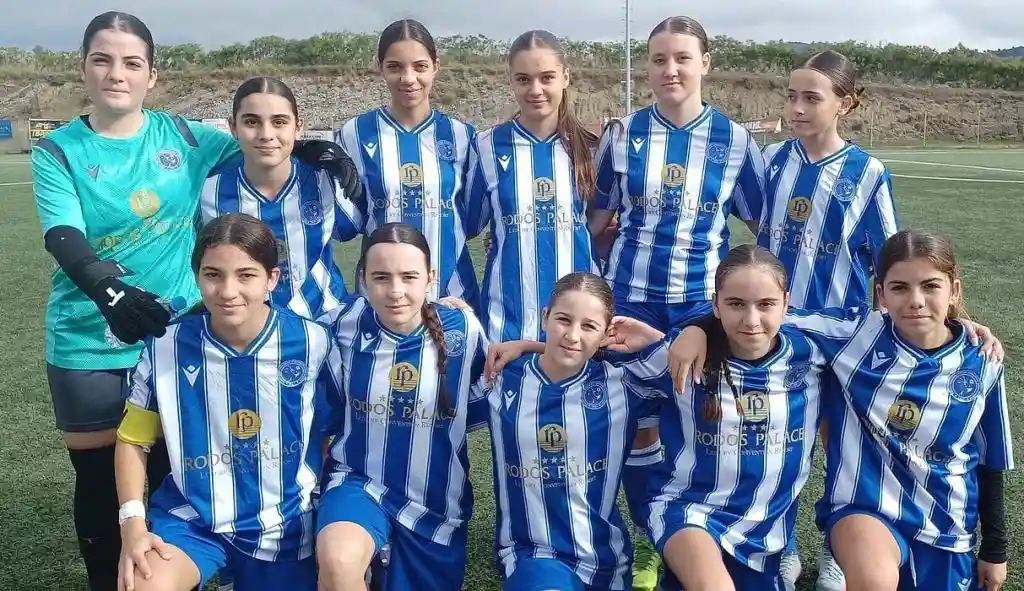 Δύο ήττες σε δύο παιχνίδια για την ΕΠΣ Δωδεκανήσου Κ-15 ανάπτυξης γυναικών