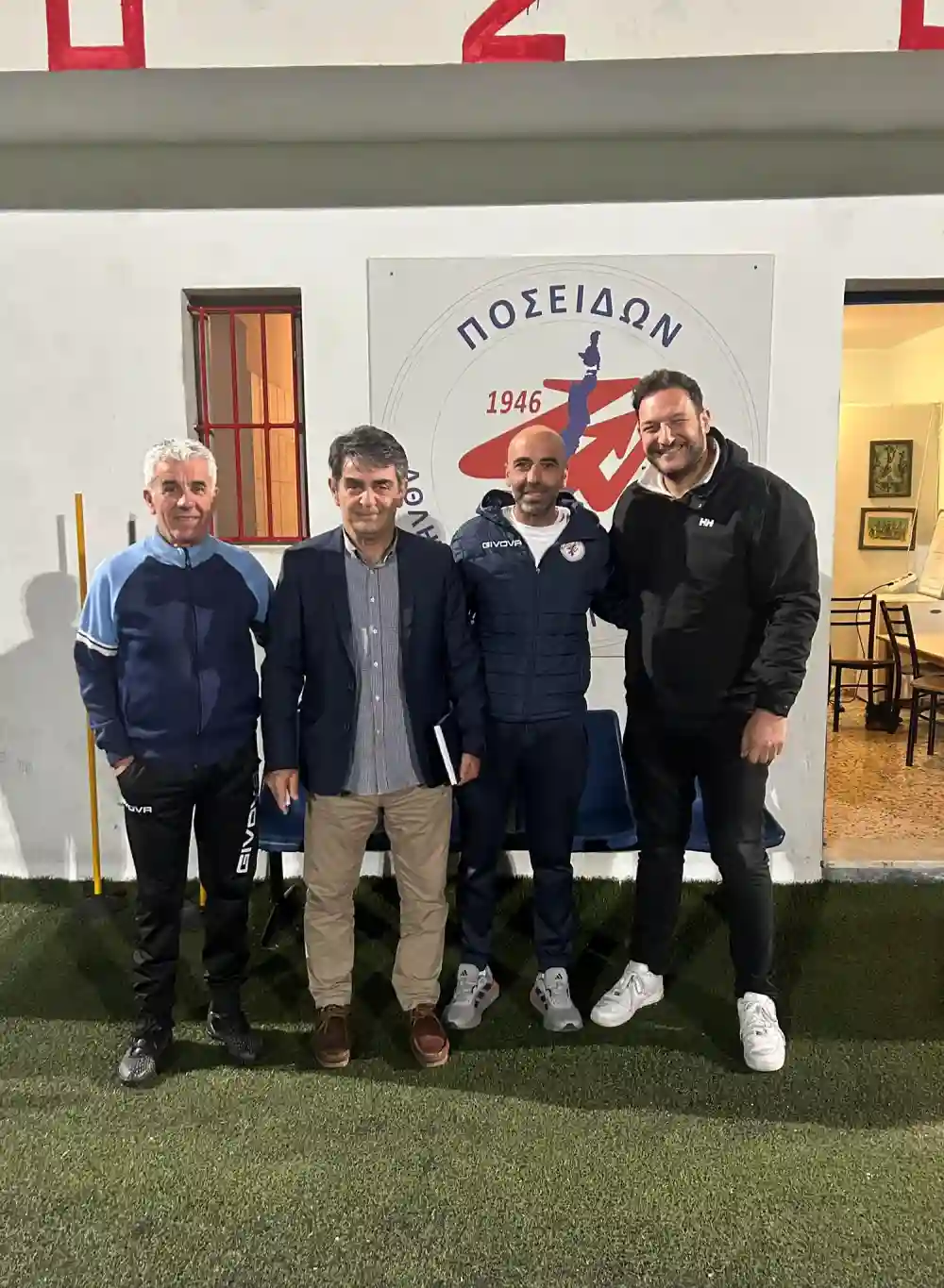 Συνάντηση είχε το Διοικητικό Συμβουλίου του Ποσειδώνα Καρπάθου με Θεοδόση Μανωλάκη για θέματα που αφορούν την λειτουργία και την ανάπτυξη της ομάδας”