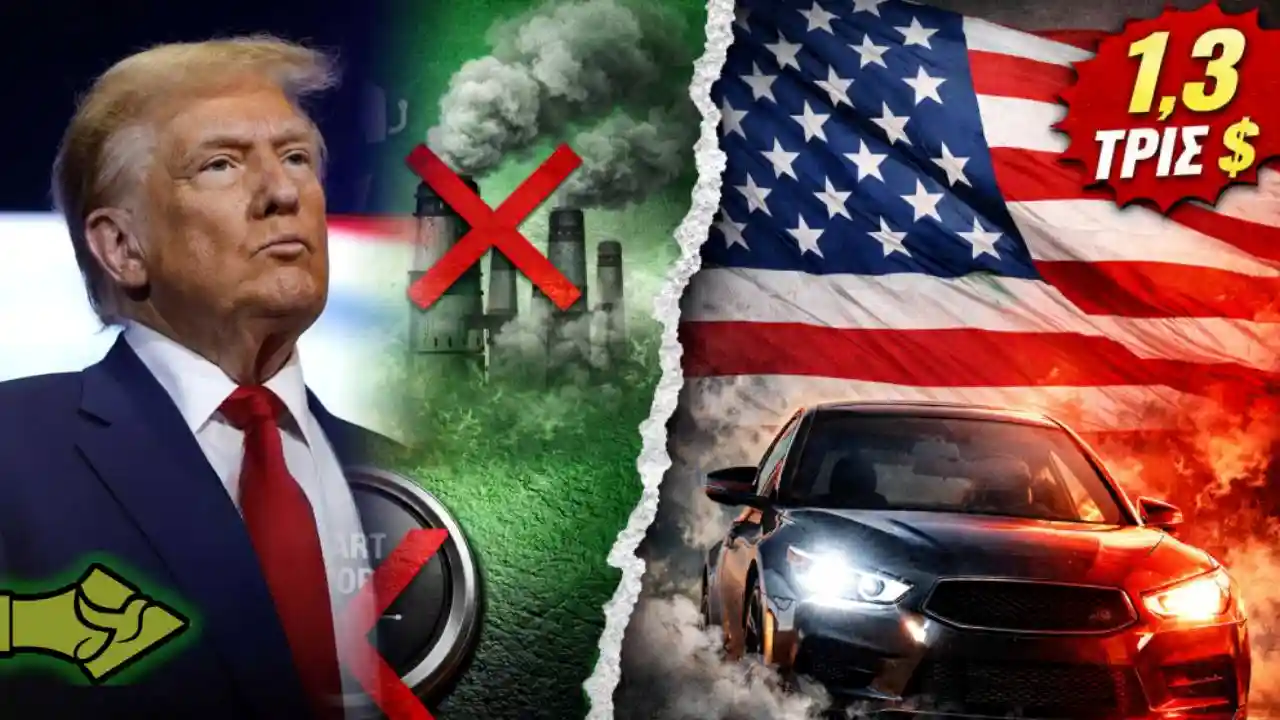 ΤΡΑΜΠ ΚΑΤΑΡΓΕΙ τους πράσινους κανονισμούς – ΤΕΛΟΣ στα πρότυπα ρύπων και στο start-stop