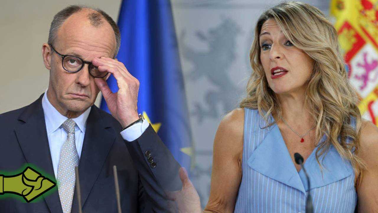 Κόντρα Ισπανίας – Μερτς – Η Μαδρίτη επιτίθεται στον καγκελάριο για την σιωπή δίπλα στον Τραμπ!