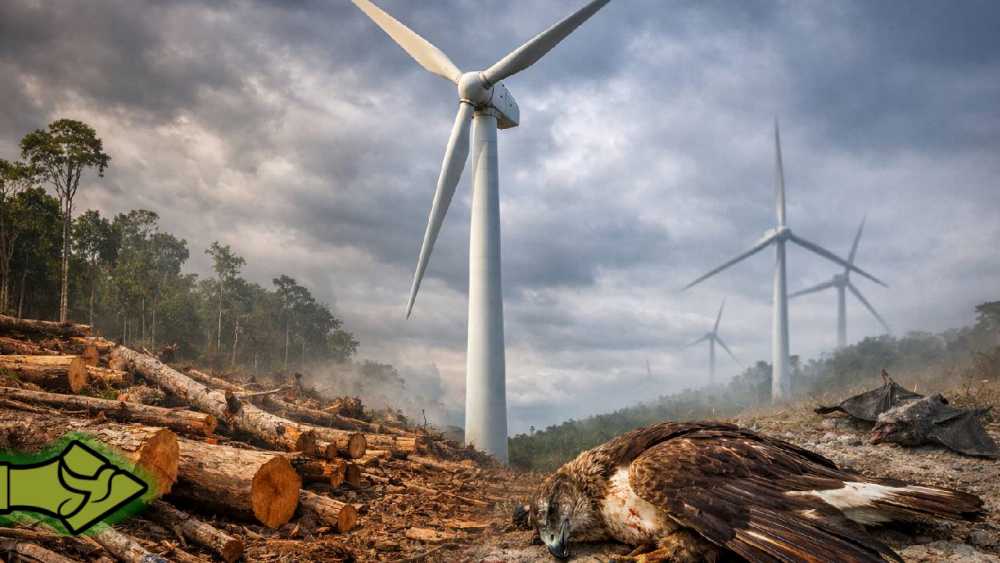 Τι δεν λένε για τις ανεμογεννήτριες – Δάση κόβονται, ζώα πεθαίνουν!