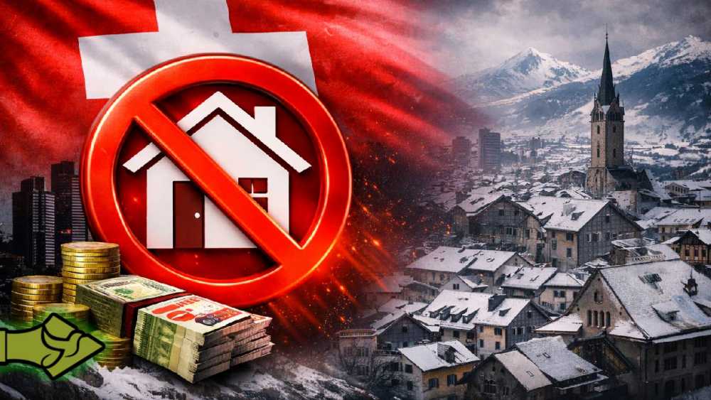 ΕΛΒΕΤΙΑ ΒΑΖΕΙ ΤΕΛΟΣ στους ΞΕΝΟΥΣ ΕΠΕΝΔΥΤΕΣ – ΑΠΑΓΟΡΕΥΣΕΙΣ σε ΑΚΙΝΗΤΑ και ΜΕΤΑΝΑΣΤΕΥΣΗ στο ΕΠΙΚΕΝΤΡΟ