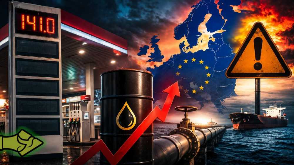 ΕΝΕΡΓΕΙΑΚΟΣ ΣΥΝΑΓΕΡΜΟΣ ΣΤΗΝ ΕΥΡΩΠΗ: Εκτίναξη πετρελαίου, φόβοι για δελτίο καυσίμων και μακρά περίοδο ενεργειακής πίεσης