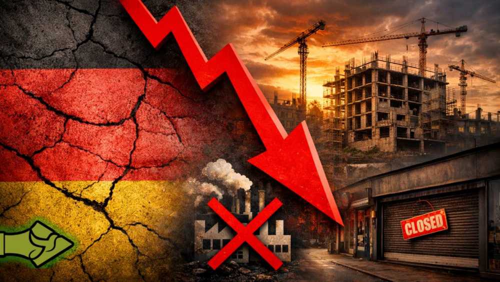 Γερμανία: Ρεκόρ ΠΤΩΧΕΥΣΕΩΝ εταιρειών μετά από 20 χρόνια – Κατασκευές και εμπόριο στο επίκεντρο
