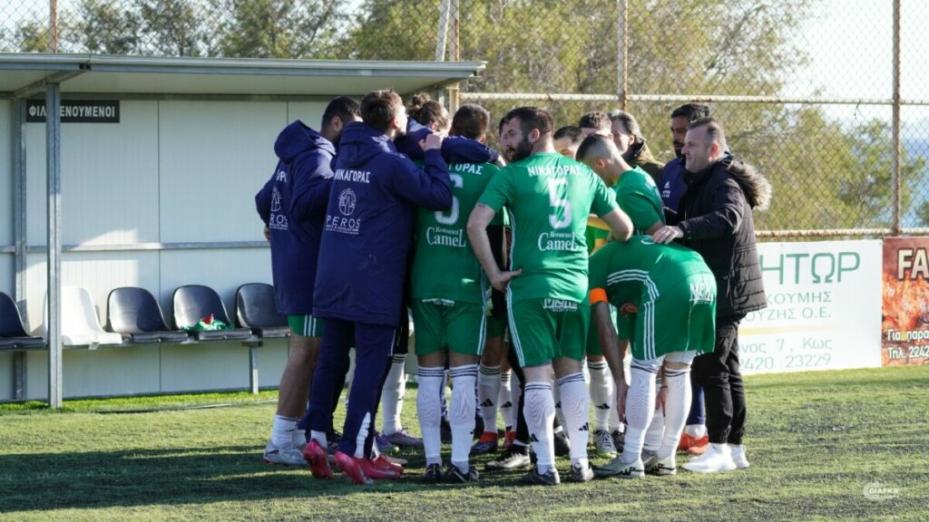 Νικαγόρας Κεφάλου – Α.Ε. Λέρου 3-2: Νίκη με αγωνία και ανατροπή συναισθημάτων στο “Ανταγόρας”