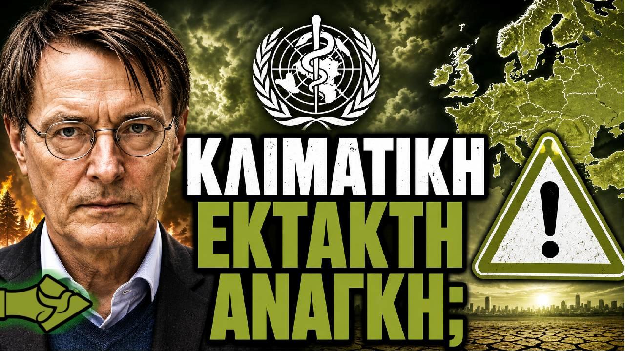 Π.Ο.Υ. και ΚΛΙΜΑ: Ετοιμάζουν παγκόσμια κατάσταση «ΕΚΤΑΚΤΗΣ ΑΝΑΓΚΗΣ»; Επανέρχεται ο Lauterbach