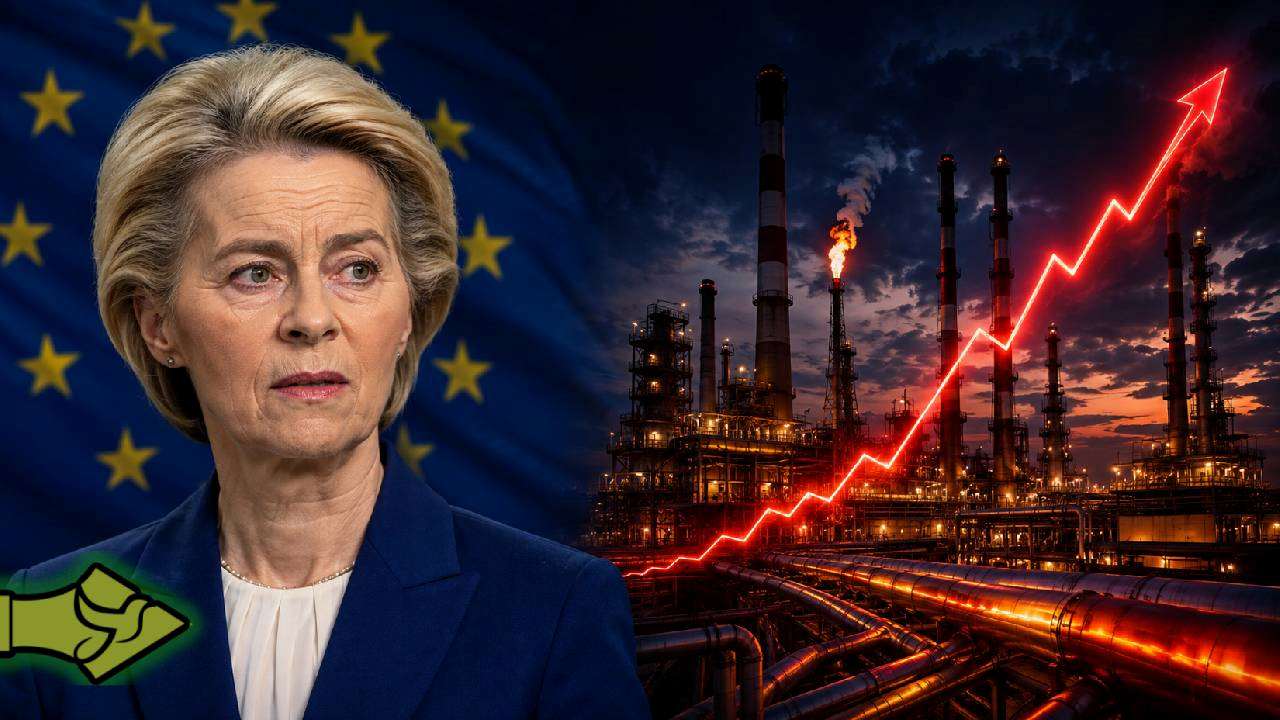 Η ΟΥΡΣΟΥΛΑ  το παραδέχθηκε: Η ΕΥΡΩΠΗ κατέστρεψε τη φθηνή ΕΝΕΡΓΕΙΑ της