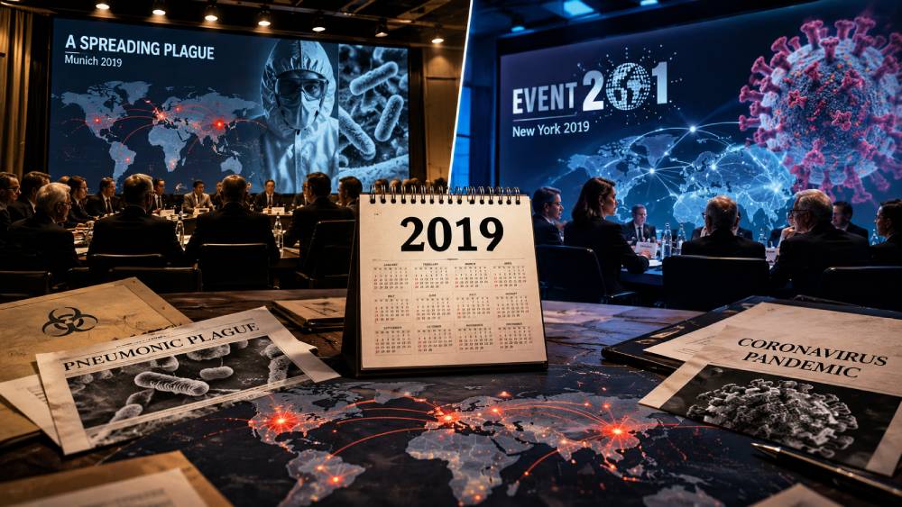 ΔΥΟ ΑΣΚΗΣΕΙΣ ΜΕΣΑ ΣΤΟ 2019: Τι προσομοίωναν άραγε πριν εμφανιστεί ο κορωνοϊός;